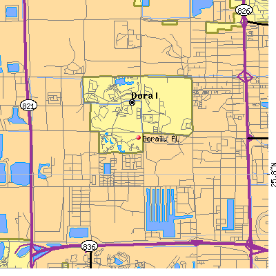 Doral map