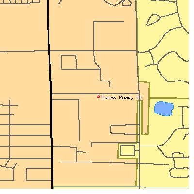 Dunes Road map