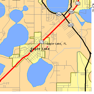 Eagle Lake map