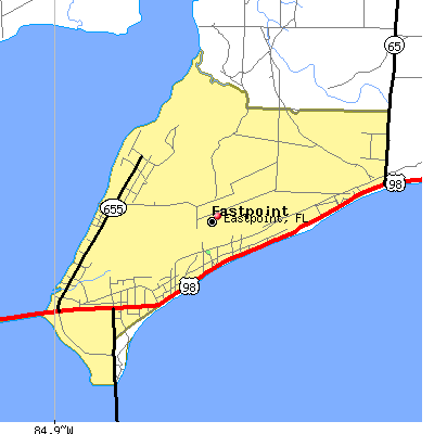 Eastpoint map