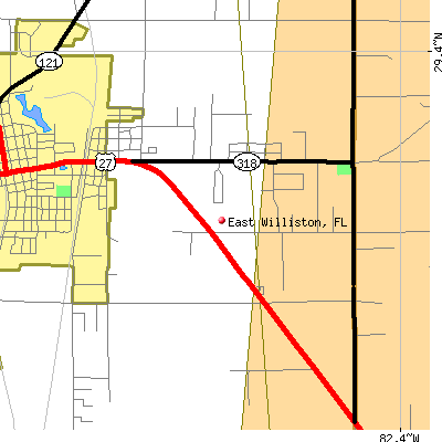East Williston map