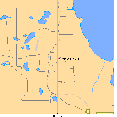 Ferndale map
