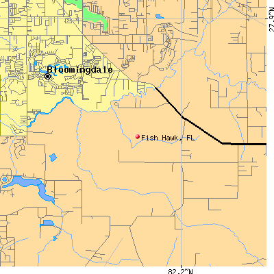 Fish Hawk map