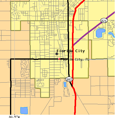 Florida City map