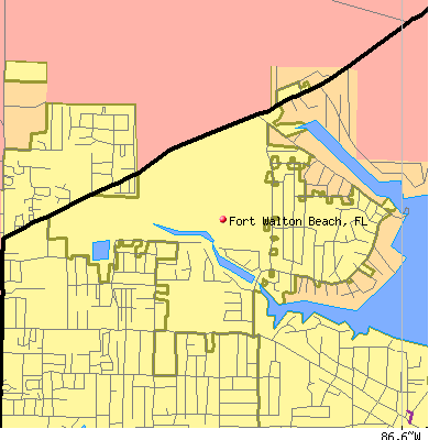 Fort Walton Beach map