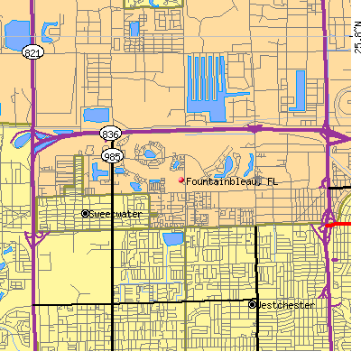 Fountainbleau map