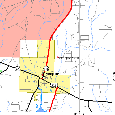 Freeport map