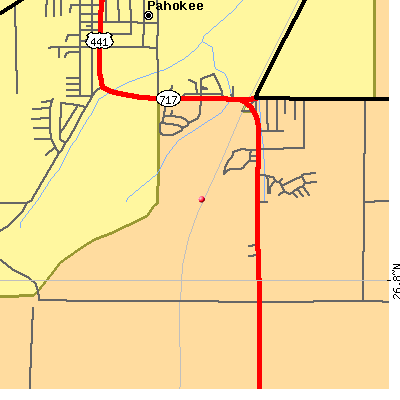 Fremd Village-Padgett Island map