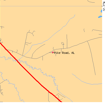 Pike Road map