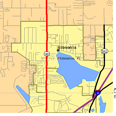 Gibsonia map