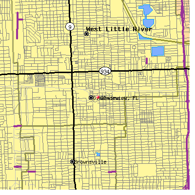 Gladeview map