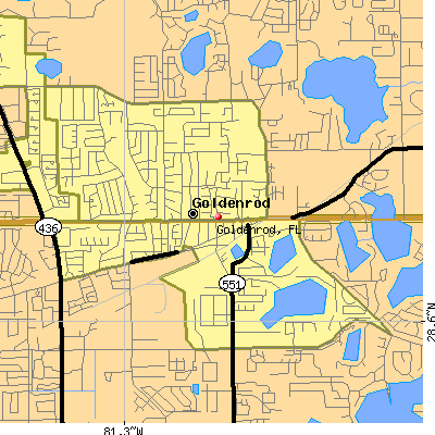 Goldenrod map