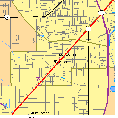 Goulds map