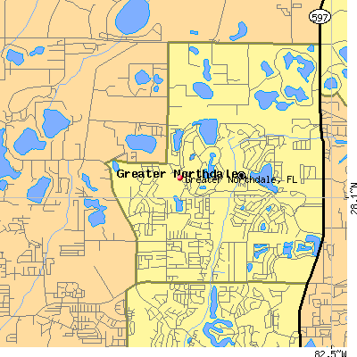 Greater Northdale map