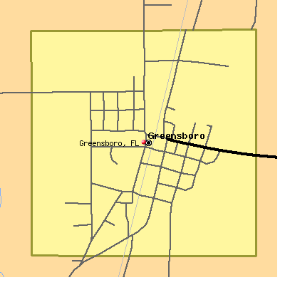 Greensboro map
