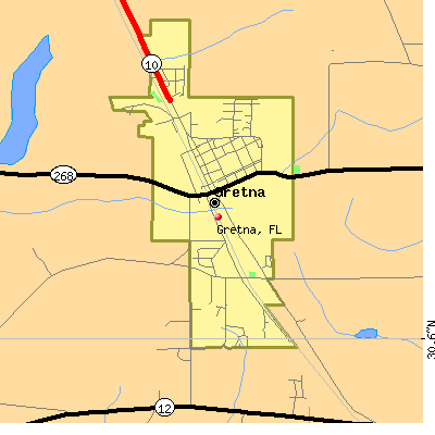 Gretna map
