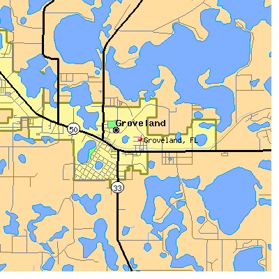 Groveland map
