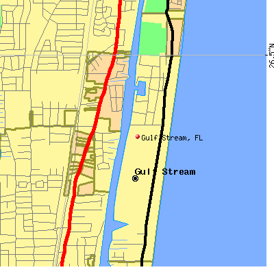 Gulf Stream map
