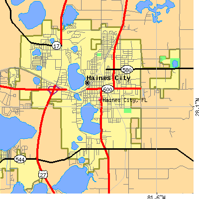 Haines City map