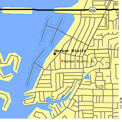 Harbor Bluffs map
