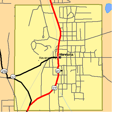 Havana map