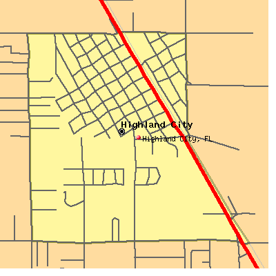 Highland City map