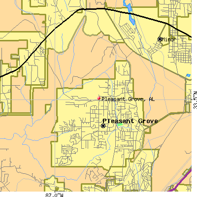 Pleasant Grove map