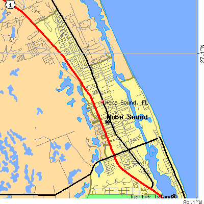 Hobe Sound map