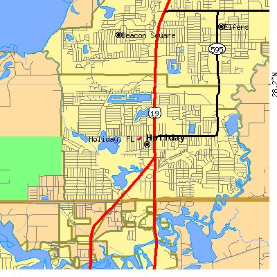 Holiday map