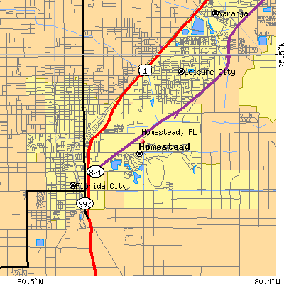 Homestead map