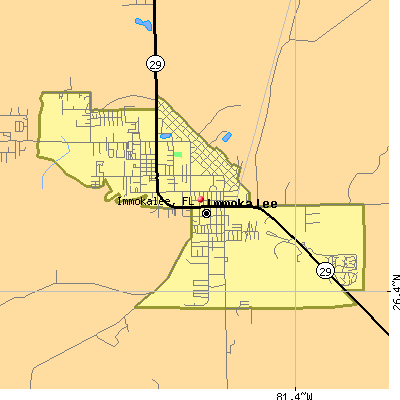 Immokalee map