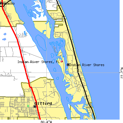 Indian River Shores map