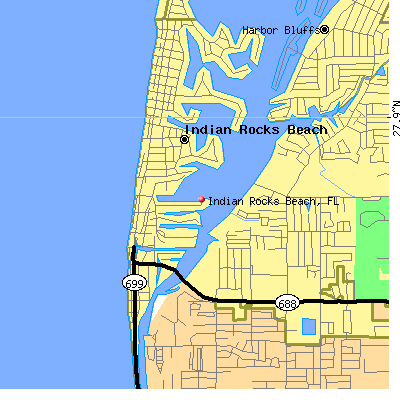 Indian Rocks Beach map