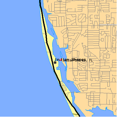 Indian Shores map