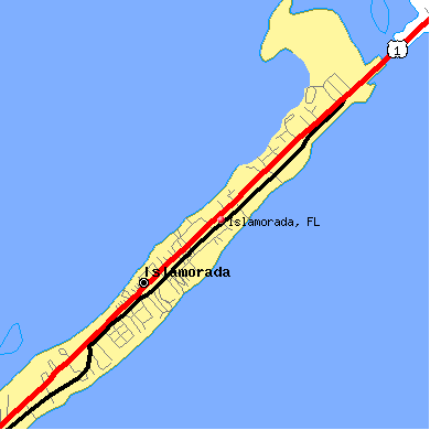 Islamorada map