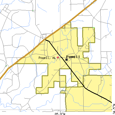 Powell map