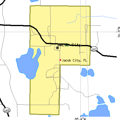 Jacob City map