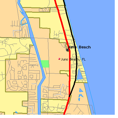 Juno Beach map