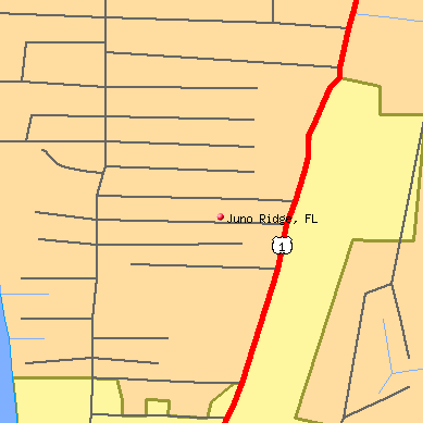 Juno Ridge map
