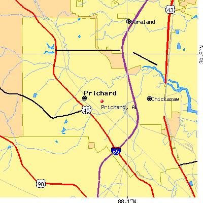 Prichard map