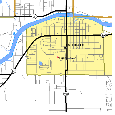Labelle map