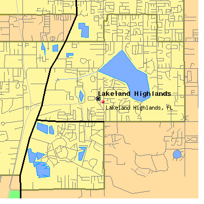 Lakeland Highlands map