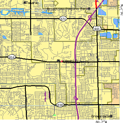 Lauderhill map