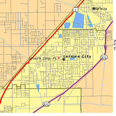 Leisure City map