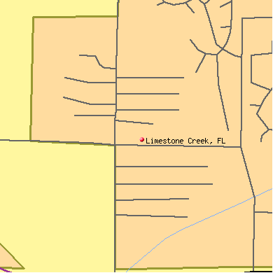 Limestone Creek map
