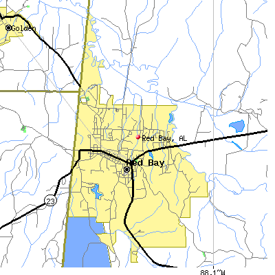 Red Bay map
