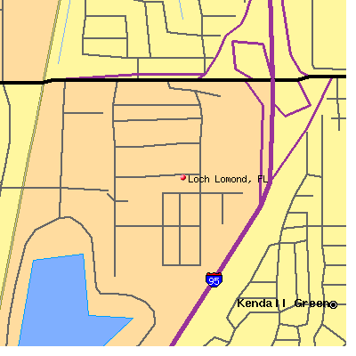 Loch Lomond map
