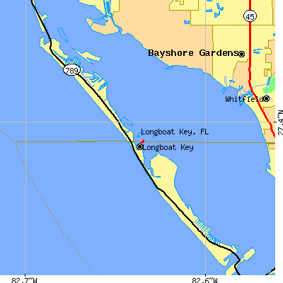 Longboat Key map