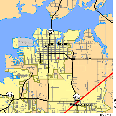 Lynn Haven map