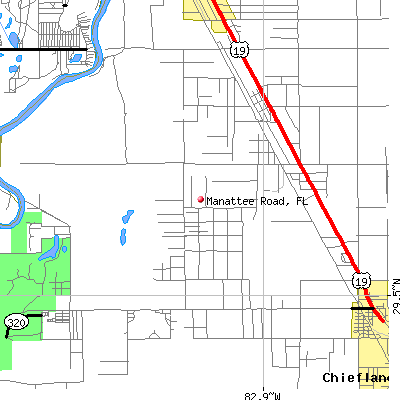 Manattee Road map